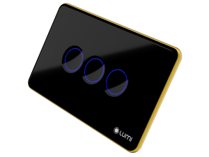 Công tắc thông minh Luto kính lõm| chữ nhật