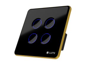 Công tắc thông minh Luto kính lõm| vuông